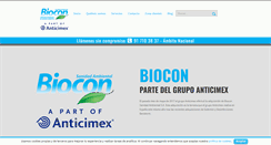Desktop Screenshot of bioconsa.com